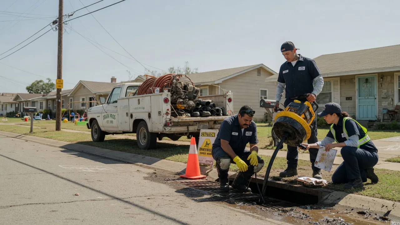 Drain Cleaning in Harper, TX near me